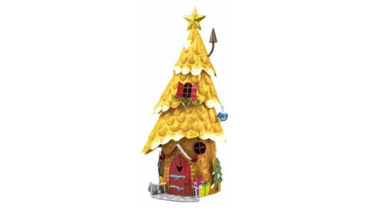 Gingerbread Christmas Tree House