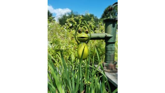 Yoga Frogs - Der Baum, Gartenstecker, klein